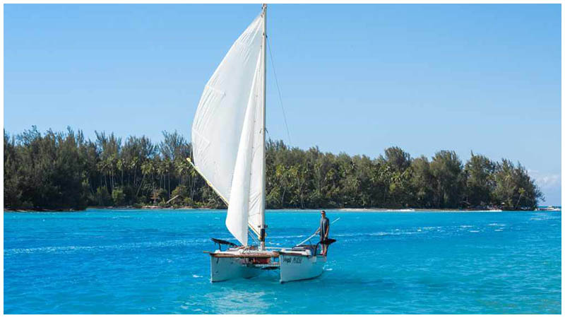 Pirogue à Voile à Moorea